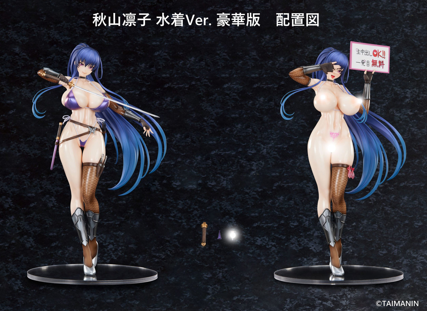 inko Akiyama Swimsuit Ver. DX Edition Taimanin RPGX Pure