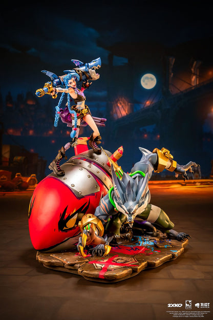 Jinx & Warwick Diorama 2XKO League of Legends Pure Arts