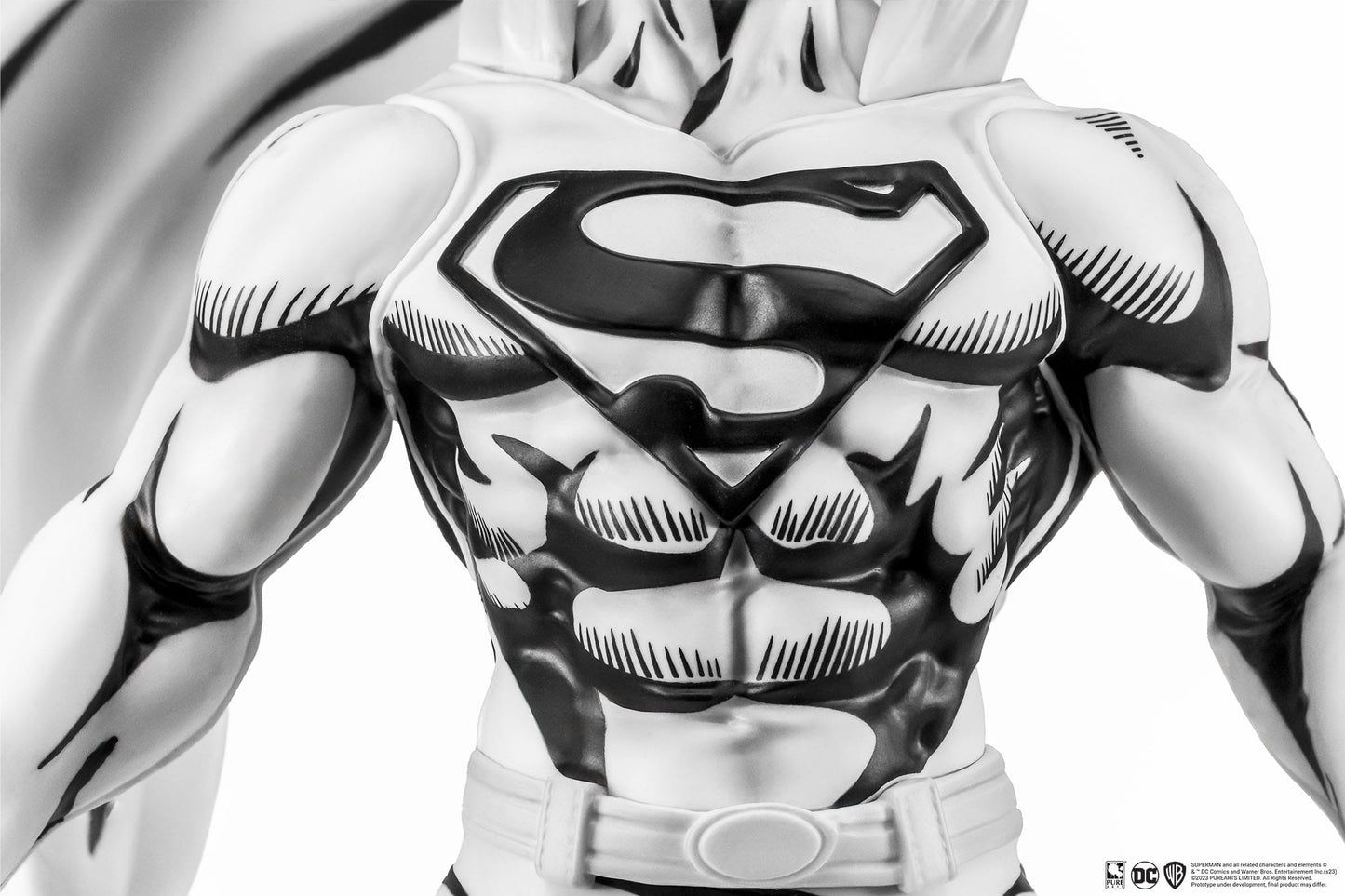 Superman Black &amp; White Version Pure Arts