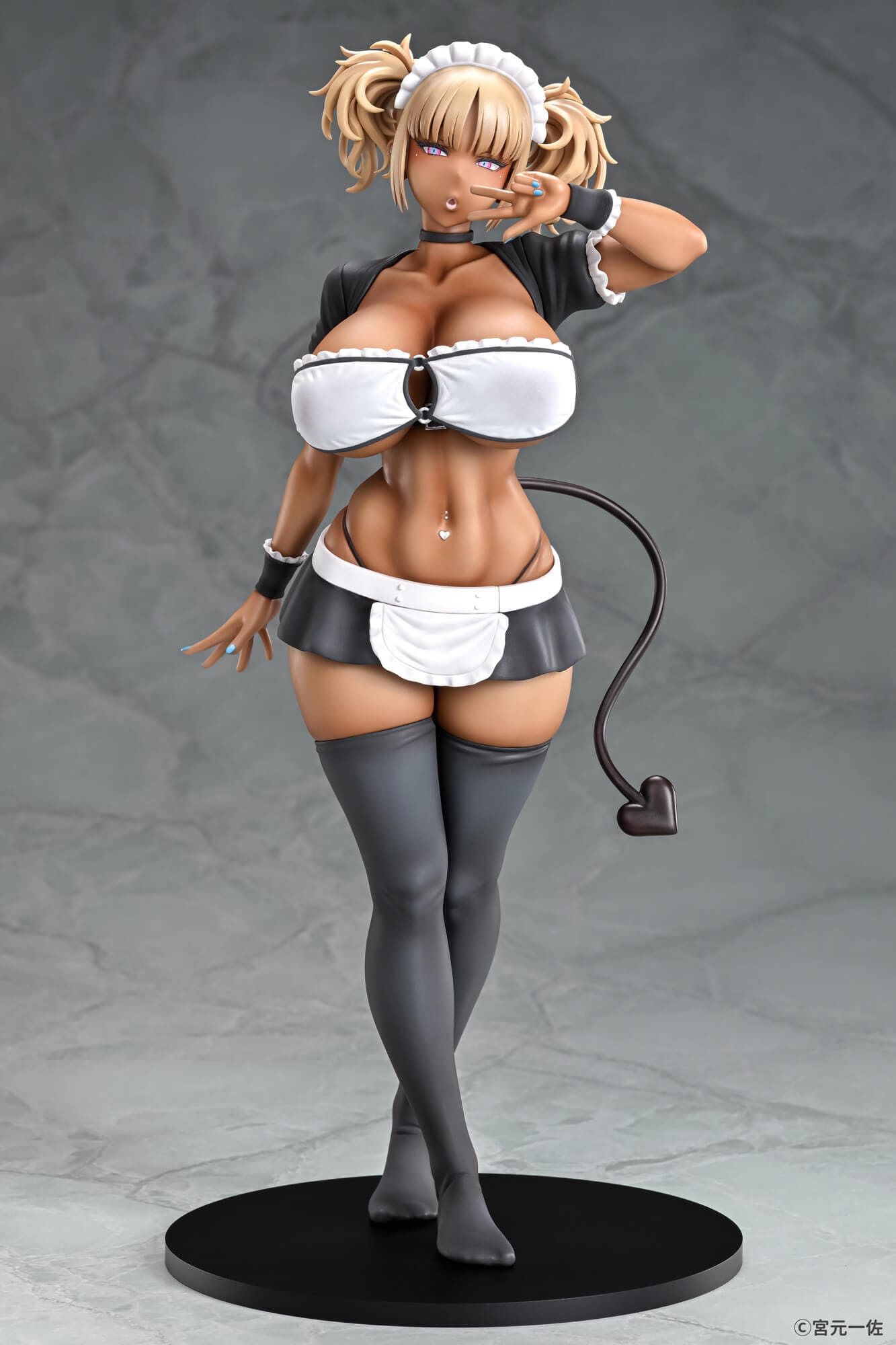 Black Gal Maid Succubus Cocoa Q-Six