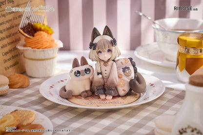 Azuki Tea Time Cats x Siamese Cat Azuki-san Friendship Collaboration Exclusive Set