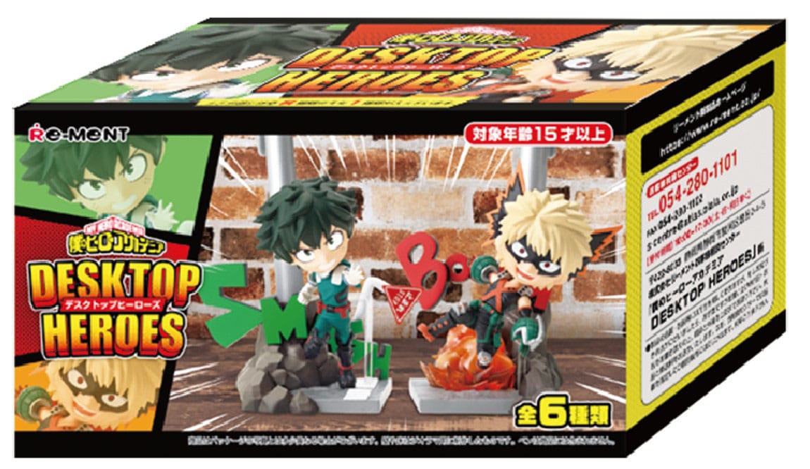 My Hero Academia Desktop Heroes Minifiguren