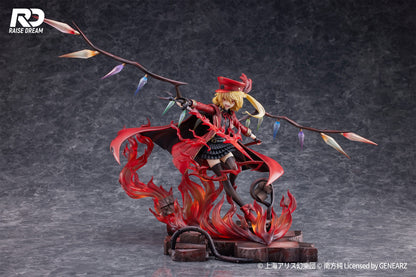Touhou Project PVC Statue Flandre Scarlet Military Uniform Ver. - Beschädigte Verpackung