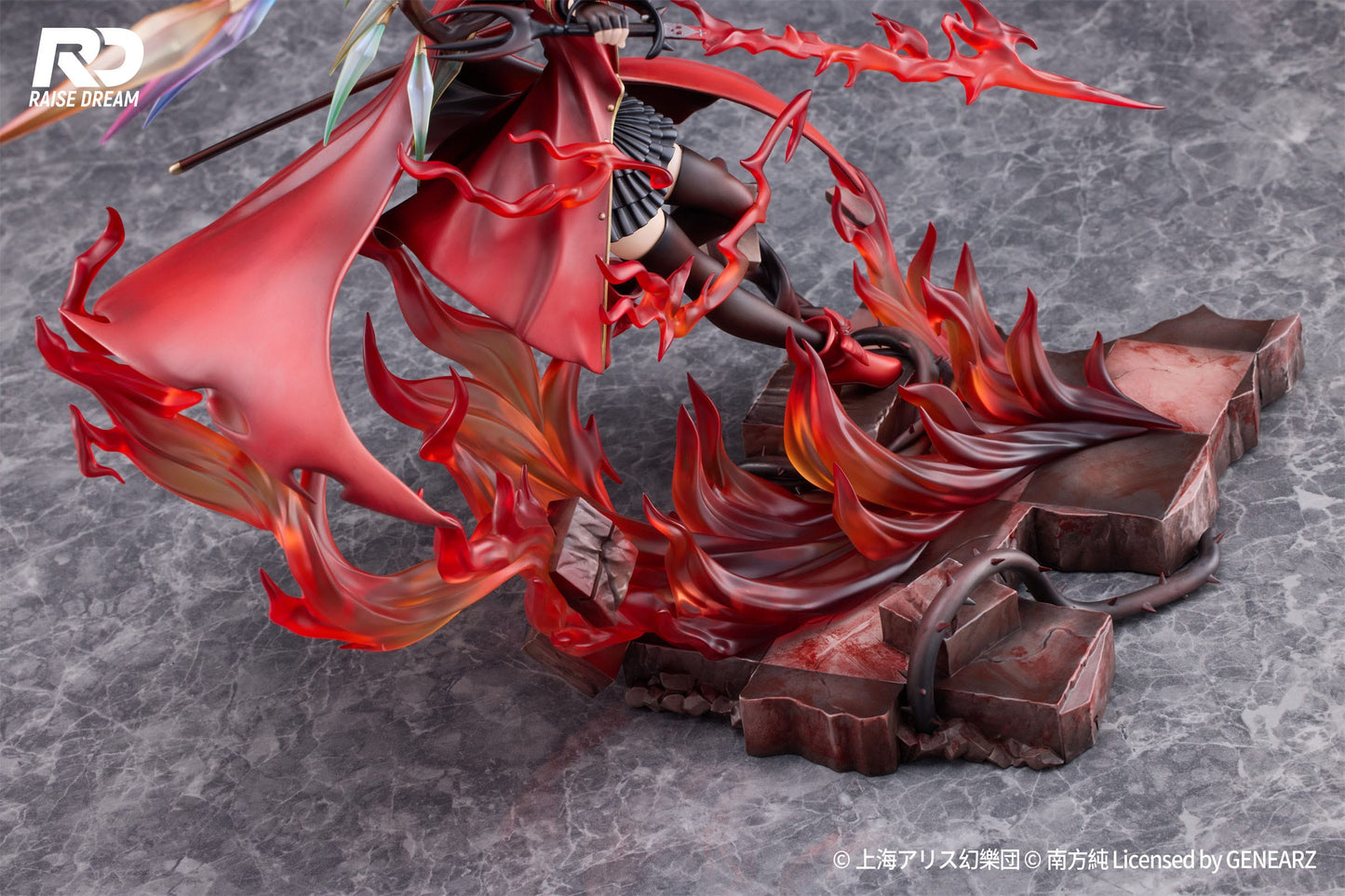 Touhou Project PVC Statue Flandre Scarlet Military Uniform Ver. - Beschädigte Verpackung