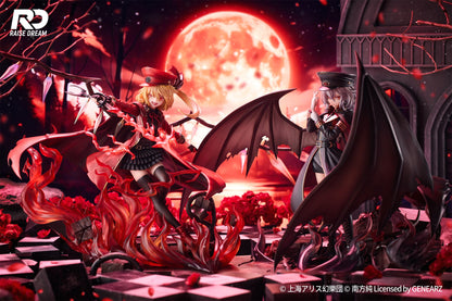 Touhou Project PVC Statue Flandre Scarlet Military Uniform Ver. - Beschädigte Verpackung