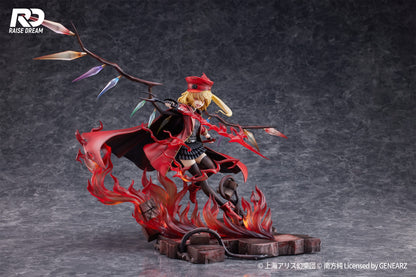 Touhou Project PVC Statue Flandre Scarlet Military Uniform Ver. - Beschädigte Verpackung