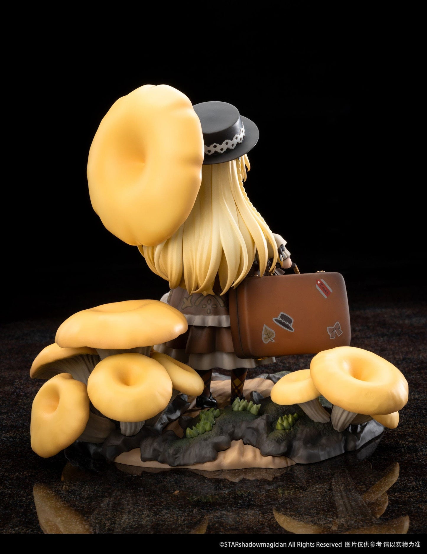Serie No.3 Pleurotus Citrinopileatus Reverse Studio