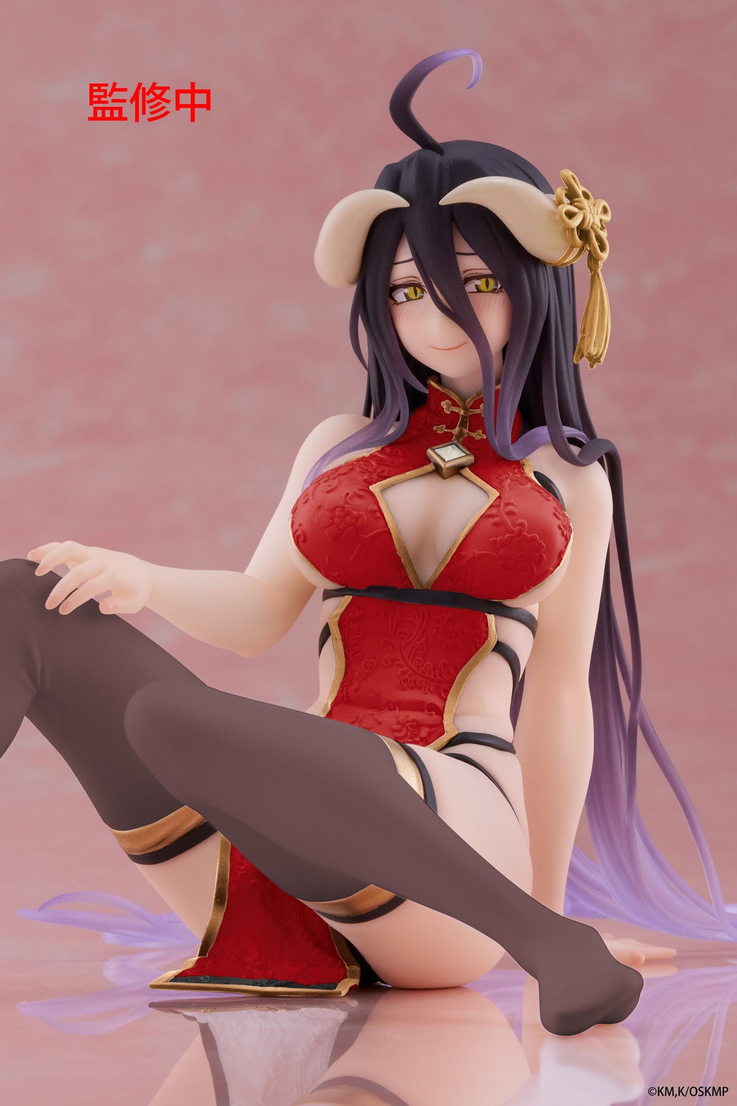Albedo Chinese Dress Ver. Renewal Desktop Cute Figure Taito