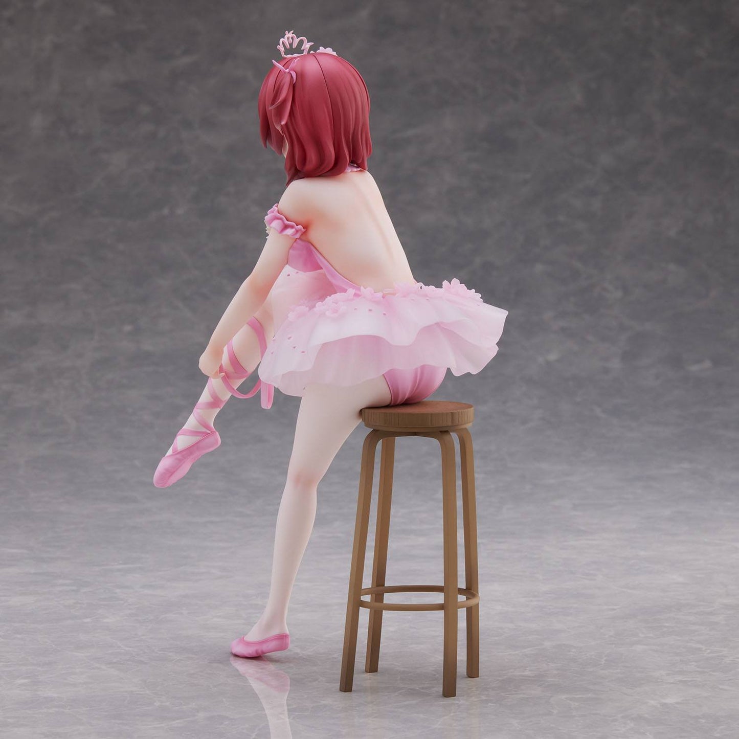 Red Hair Girl Flamingo Ballet Original Character - Anime Figuren günstig kaufen