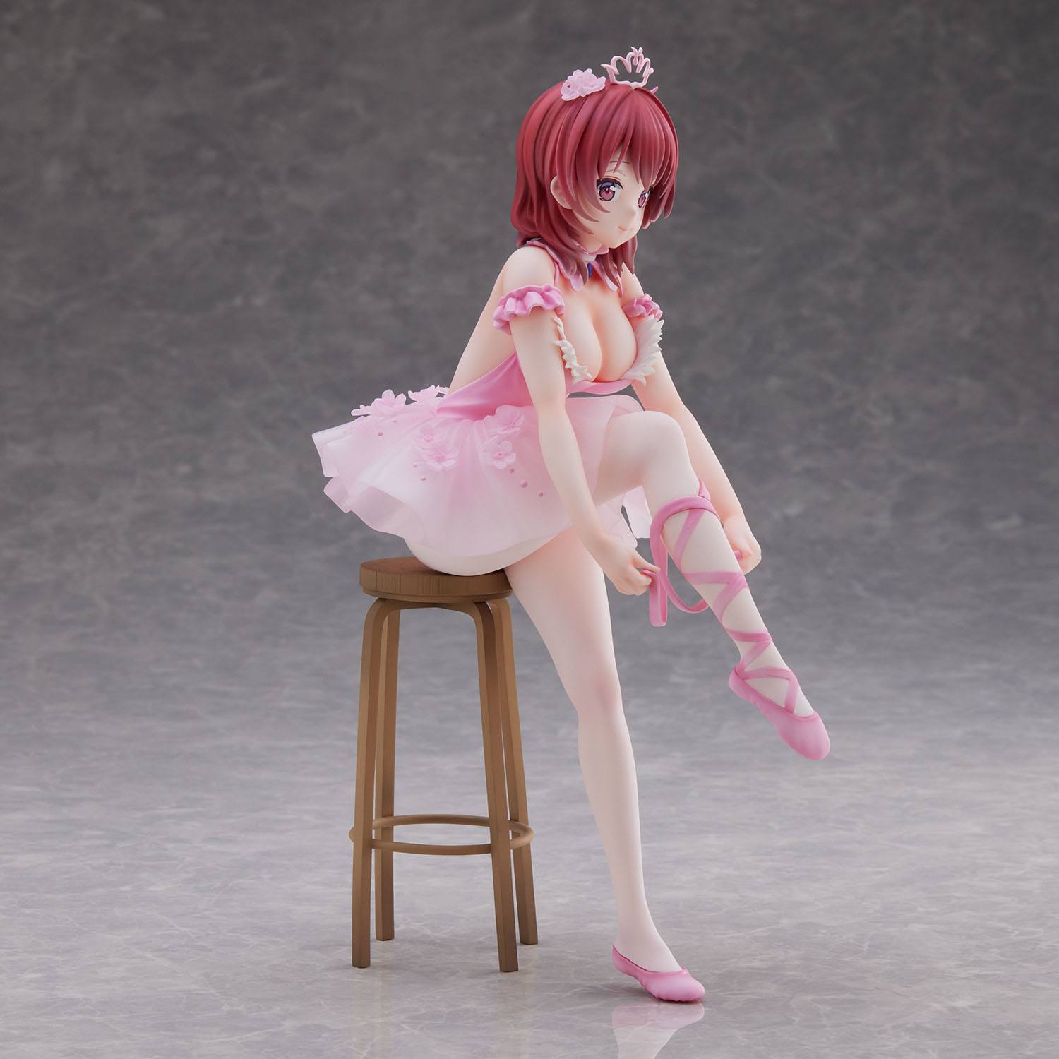 Red Hair Girl Flamingo Ballet Original Character - Anime Figuren günstig kaufen