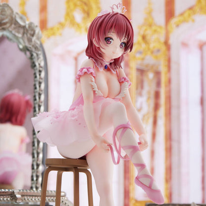 Red Hair Girl Flamingo Ballet Original Character