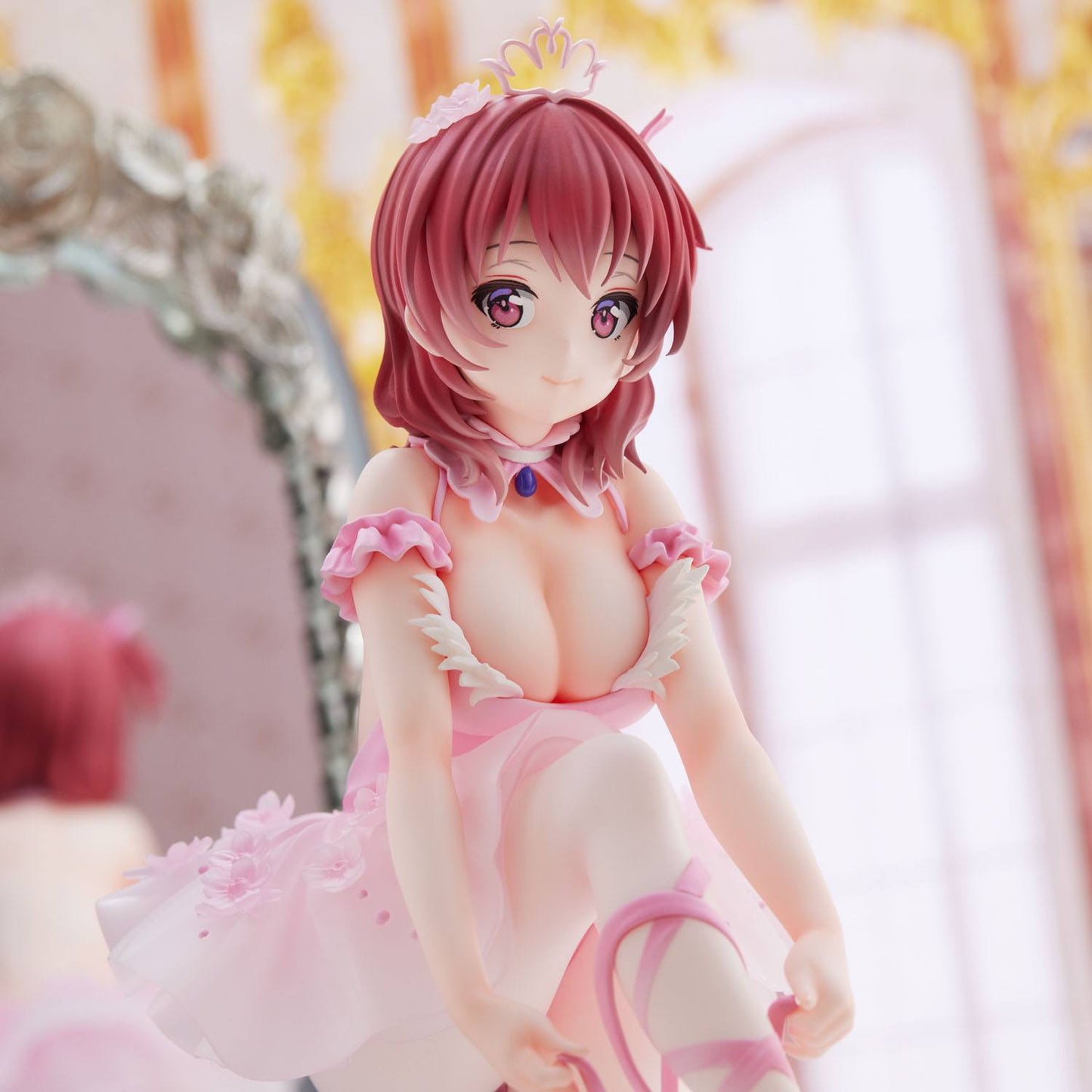Red Hair Girl Flamingo Ballet Original Character - Anime Figuren günstig kaufen
