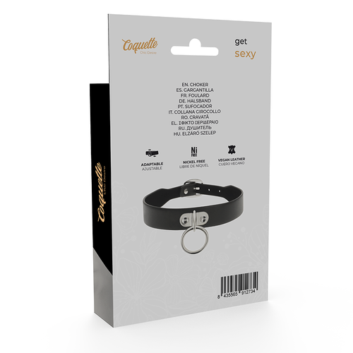 Coquette Chic Halsband Slave Ring Cosplay