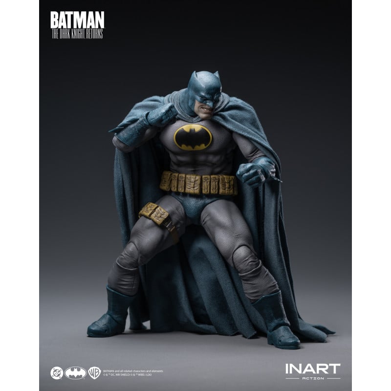 INART Action Batman: The Dark Knight Returns Batman Blue Suit 1/12 Scale Action Figure