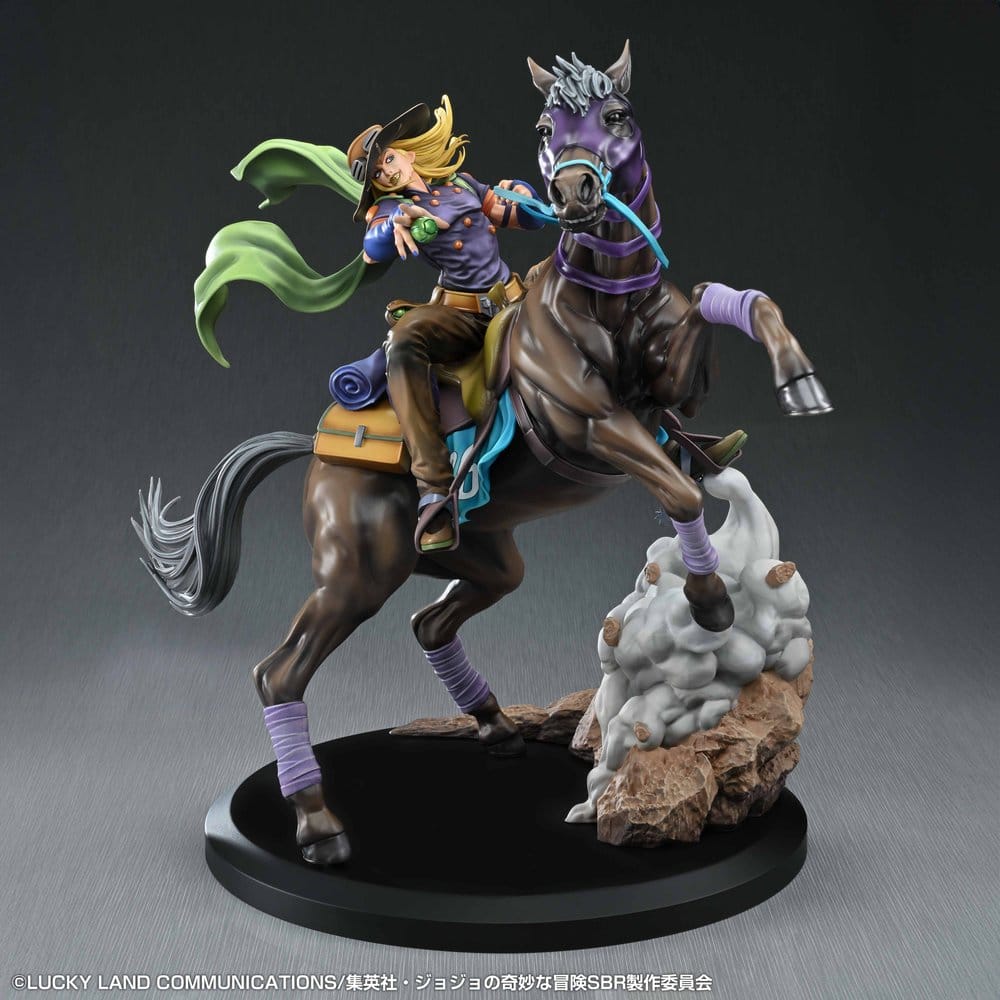 JoJo's Bizarre Adventure: Steel Ball Run Figur Gyro Zeppeli & Valkyrie - Anime Figuren günstig kaufen