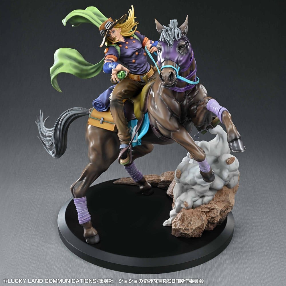 JoJo's Bizarre Adventure: Steel Ball Run Figur Gyro Zeppeli & Valkyrie - Anime Figuren günstig kaufen