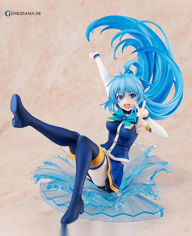 KonoSuba Aqua Sneaker Bunko 30th Anniversary Ver. - Anime Figuren günstig kaufen