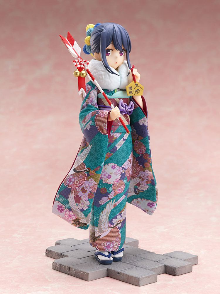 Laid-Back Camp PVC Statue Rin Shima Furisode Ver. - Anime Figuren günstig kaufen