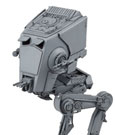 Star Wars Plastik-Modellbausatz AT-ST - Anime Figuren günstig kaufen