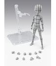 S.H.Figuarts Actionfigur Body-Kun -Ken Sugimori- Edition -Wireframe- (Gray Color Ver.) - Anime Figuren günstig kaufen