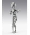 S.H.Figuarts Actionfigur Body-Chan -Ken Sugimori- Edition -Wireframe- (Gray Color Ver.) - Anime Figuren günstig kaufen