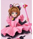 Cardcaptor Sakura Pop Up Parade PVC Statue Sakura Kinomoto: Black Cat Costume Ver. L Size - Beschädigte Verpackung - Anime Figuren günstig kaufen
