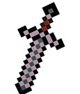 Minecraft Kunststoff-Replik Nether Sword - Anime Figuren günstig kaufen