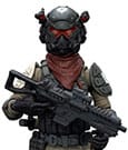 APOC Series Dark Source Actionfigur Stellar Scar Assault Team Gravelgold - Anime Figuren günstig kaufen
