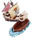 One Piece Aufbewahrungsbox Going Merry - Beschädigte Verpackung - Anime Figuren günstig kaufen