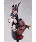 Champagne and Bunny Girl Rose Bare Black Stocking Ver. Original Character SIKI ANIM