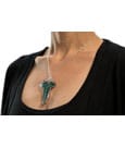 Herr der Ringe Replik Brosche & Kette Elbische Blattbrosche (Sterling Silber) - Anime Figuren günstig kaufen