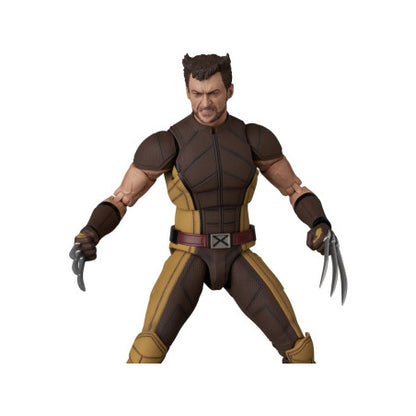 MAFEX No.297 MAFEX WOLVERINE Brown Suit Ver. (DEADPOOL & WOLVERINE) Action Figure
