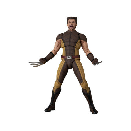 MAFEX No.297 MAFEX WOLVERINE Brown Suit Ver. (DEADPOOL & WOLVERINE) Action Figure
