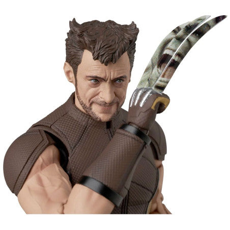 MAFEX No.297 MAFEX WOLVERINE Brown Suit Ver. (DEADPOOL & WOLVERINE) Action Figure