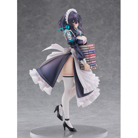 Original Illustration PVC Statue 1/6 Maid Maison Hanikami Kanojo Hikage Chigami Illustration by Piromizu 28 cm