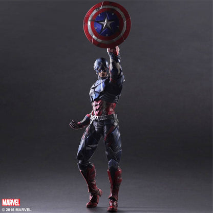 Marvel Comics Variant Play Arts Kai Actionfigur Captain America - Anime Figuren günstig kaufen