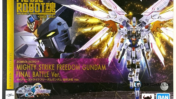 Metal Robot Spirits -SIDE MS- Mobile Suit Gundam SEED Freedom Mighty Strike Freedom Gundam Gundam Final Battle Ver. (Tamashii Web Shoten Exclusive) - Anime Figuren günstig kaufen