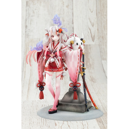 Hololive Production PVC Statue 1/7 Nakiri Ayame Shrine Maiden Fortune Outfit Ver. 26 cm