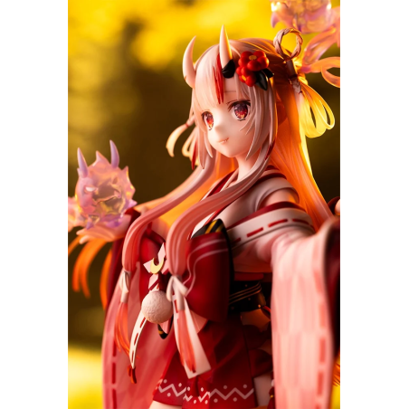 Hololive Production PVC Statue 1/7 Nakiri Ayame Shrine Maiden Fortune Outfit Ver. 26 cm