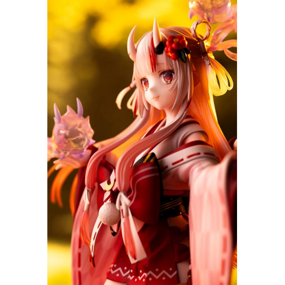 Hololive Production PVC Statue 1/7 Nakiri Ayame Shrine Maiden Fortune Outfit Ver. 26 cm