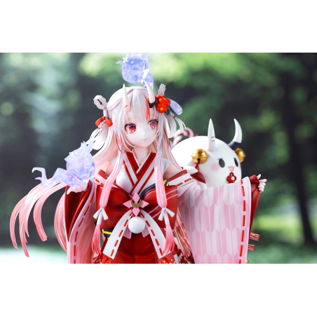 Hololive Production PVC Statue 1/7 Nakiri Ayame Shrine Maiden Fortune Outfit Ver. 26 cm