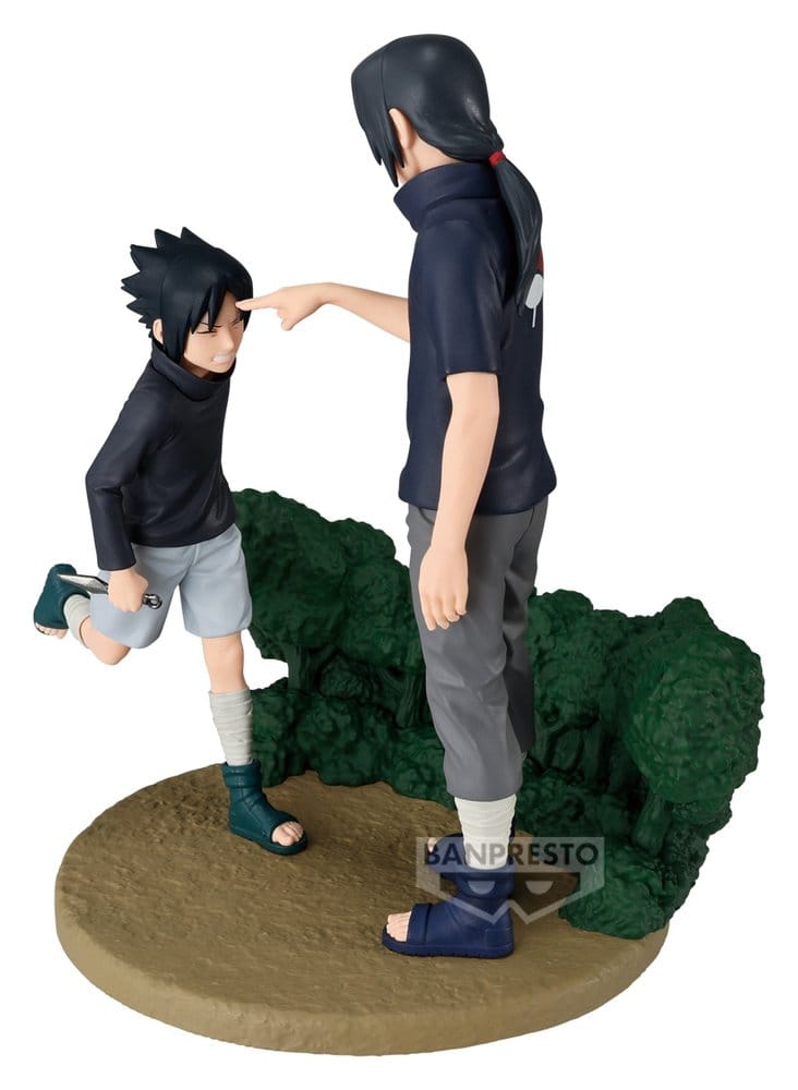 Naruto Shippuden Memorable Saga PVC-Figur Sasuke Uchiha & Itachi Uchiha - Anime Figuren günstig kaufen