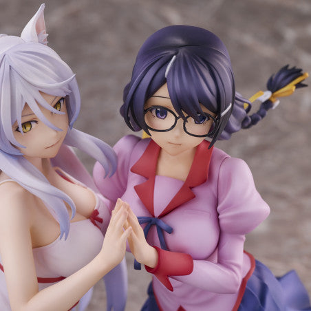 "Nekomonogatari" Tsubasa Hanekawa Set of 2 Figure