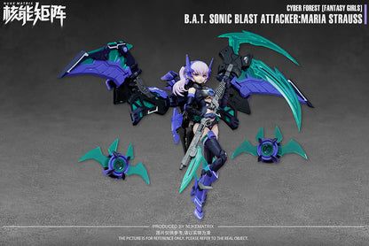 B.A.T. Sonic Blast Attacker:Maria Strauss Plastic Model Kit Nuke Matrix - Anime Figuren günstig kaufen