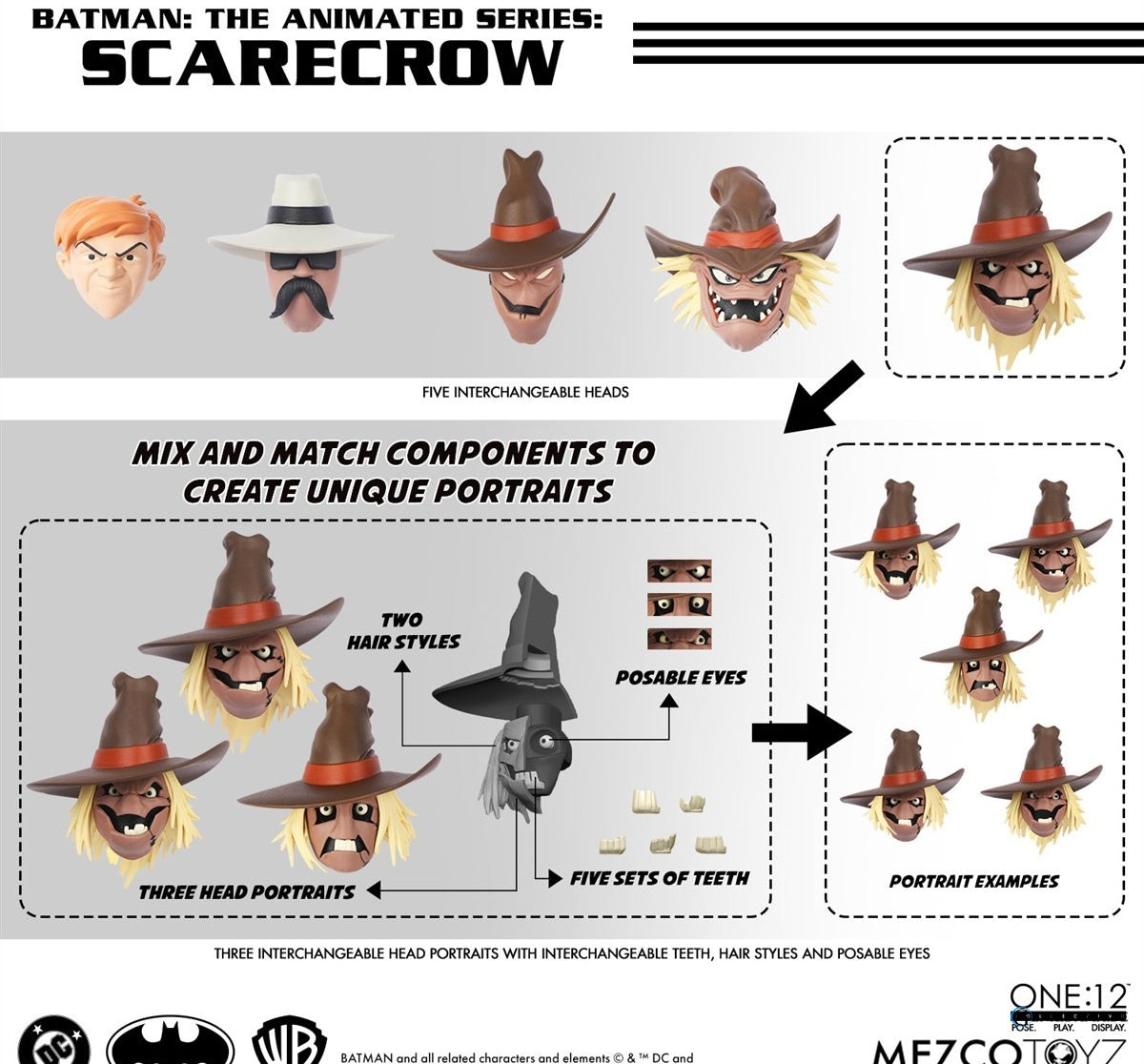 One 12 Collective Batman the Animated Series: Scarecrow - Anime Figuren günstig kaufen
