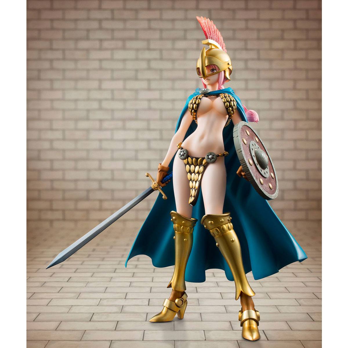 One Piece Excellent Model P.O.P Sailing Again PVC Statue Gladiator Rebecca - Anime Figuren günstig kaufen