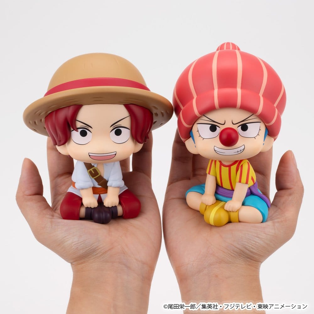 One Piece Look Up PVC Figuren 2er-Pack Shanks & Buggy Childhood Ver. (with gift) - Anime Figuren günstig kaufen
