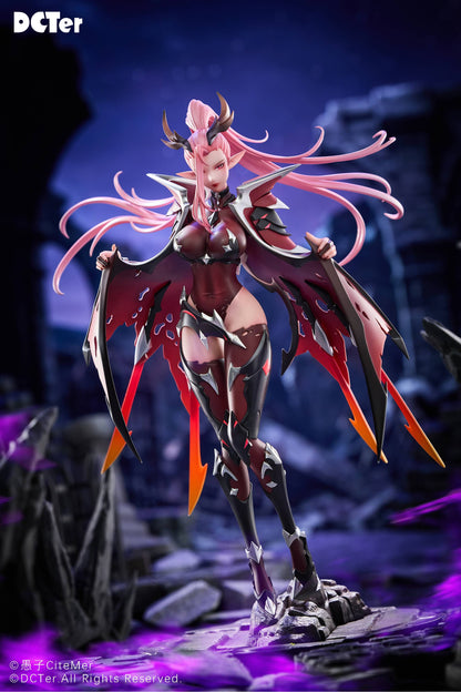 Original Character PU Figur 1/7 Heslion Draco Bellatrix Feminina 27 cm