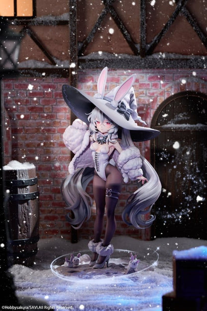 Original Character PVC Figur Moon Witch Police Marshmallow illustration by SAVI Deluxe Edition - Anime Figuren günstig kaufen