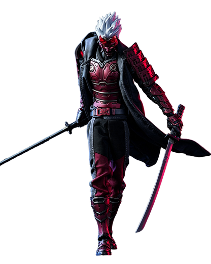 Original Character: Samurai The Crimson Dawn of the Blade 1/12 - Cyberpunk Series [BMS / VTOYS]